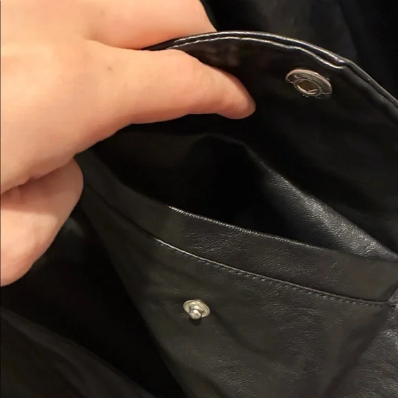 Wild Fable Black Leather Jacket - Picture 8 of 15